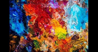 Afbeelding op acrylglas - Kleurenpalet