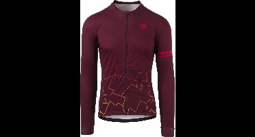AGU Camo Outline Fietsshirt LS Trend - Heren - Maat M - Rood