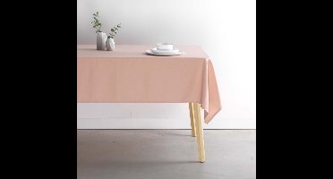 GENT - Tafelkleed 150x300 cm - L - nude - roze - katoen