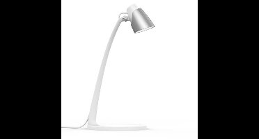 Bureaulamp Sari | Wit/Zilver