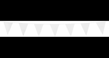 Wefiesta Vlaggenlijn 3 Meter 10 X 15 Cm Polyetheen Wit