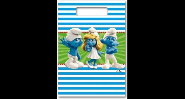Smurfen Uitdeelzakjes - 8 stuks