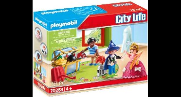 PLAYMOBIL City Life Kinderen met verkleedkoffer - 70283