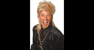 Wilbers & Wilbers Johnny Tokkie pruik deluxe - Blond