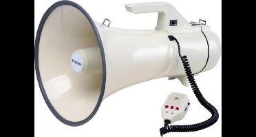 Moonlight – Krachtige 80W Megafoon met , Sirene, Opnamefunctie