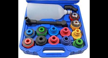 Universele olie vul set met 12 adapters