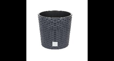 Bloempot Buiten Rond Rato Round 25cm ANTRACIET Prosperplast