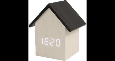 Fisura - Wekker - Alarmklok White Clock House