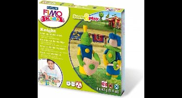 Staedtler FIMO kids 8034 Boetseerklei 42g Blauw, Crème, Groen, Geel 1stuk(s)