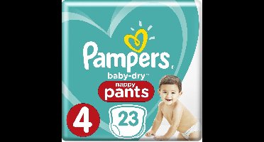 Pampers Baby-Dry Pants - Maat 4 (Maxi) 9-15 kg - 23 Stuks - Luierbroekjes