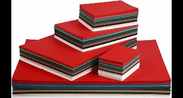 Karton 180 Grams - 13 Verschillende Winter Kerst Kleuren A3, A4, A5, A6 Karton - Hobbykarton - Stevig Papier - A3, A4, A5, A6 Papier 180 grams - Knutselpapier Knutselkarton - Knutselkarton - 1800 Vellen