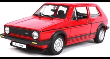 Bburago VW Golf 1 GTI 1:24 Auto