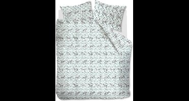 Ambiante Omari dekbedovertrek - Lits-Jumeaux XL - 260x200/220 - Groen