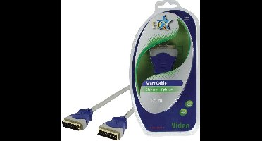 HQ Scart Kabel Verguld 1,5m