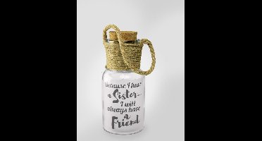 Big Star Light - LED Sterretjes - Because I have a SISTER.. - Hoogte 15,5 cm