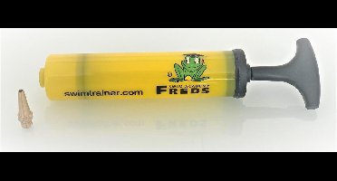 HANDPOMP SWIMTRAINER | ZWEMTRAINER | ZWEMBAND | MET MESSING VERLOOPSTUK VOOR DE TERUGSLAGVENTIELEN | CE GEKEURD