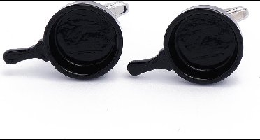 Manchetknopen - Koekenpan Pan Koken Steelpan