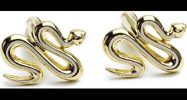 Manchetknopen - Gouden Slang