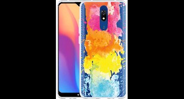 Xiaomi Redmi 8A Hoesje Color Splatters