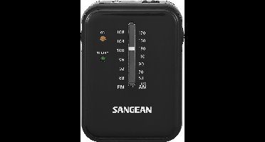 Sangean Pocket 320 - SR-32 - Zakradio met AM/FM, compact - Zwart