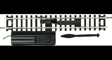 N Fleischmann rails (zonder ballastbed) 22212 Ontkoppelrails, Elektromechanisch 104.2 mm 1 stuk(s)