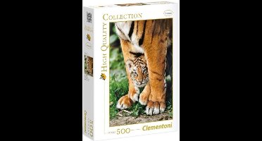 Clementoni Legpuzzel - High Quality Puzzel Collectie - Bengal Tiger - 500 stukjes, puzzel volwassenen