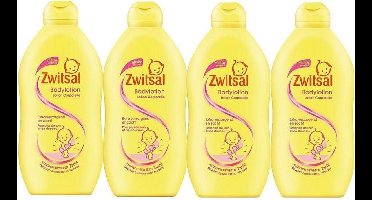 Zwitsal - Baby huidverzorging - Bodylotion - 400ml x 4