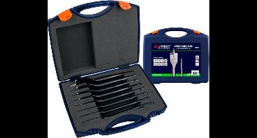 Rotec 8 dlg.Speedborenset Heavy Duty 12-14-16-18-20-22-25 en 32 in kunststofk.