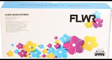 FLWR - Toner / 55A / CF280A / Zwart