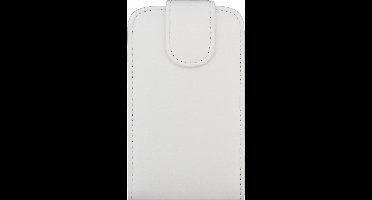 Xccess Leather Flip Case LG Optimus L3 II E430 White