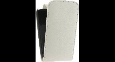 Xccess Leather Flip Case Nokia Lumia 510 White
