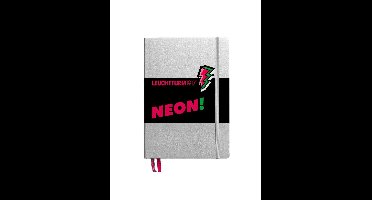 Leuchtturm notitieboek puntjes neon roze