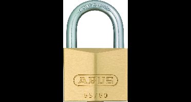 ABUS Hangslot - 60mm - messing/beugel gehard staal (verpakt in blister)
