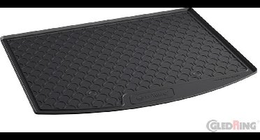 Gledring Rubbasol (Rubber) Kofferbakmat passend voor Ford Kuga 2013-2016 & 2016- (Hoge variabele laadvloer)