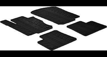 Gledring Rubbermatten passend voor Mercedes ML W166 2011- & GLE C292 2015- (T profiel 4-delig + montageclips)