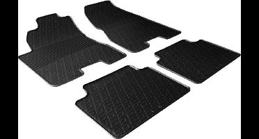 Gledring Rubbermatten passend voor Hyundai Tucson / Kia Sportage 2004-2010 (G profiel 4-delig)