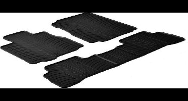 Gledring Rubbermatten passend voor Honda CR-V 2007-2012 (T profiel 5-delig)