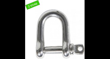 Starx Harpsluiting 2 stuks 8mm RVS - Tuin