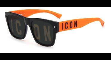 DSQUARED2 zonnebril  ICON 0004/S Mannen-Zwart