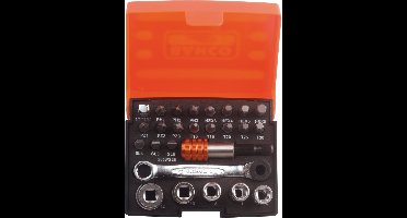 Bahco SB-2058/S26 26 Delige bit- en doppenset