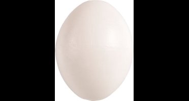 Flamingo kunstei mami plastic agaporniden, prijs per 10 eieren. - 3cm l x 2.3cm b x 2.3cm h