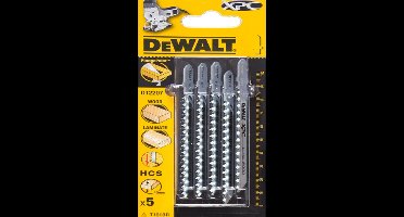 DeWalt DT2207 HCS Decoupeerzaagblad XPC Clean - 2.5mm tandafstand - Hout / Laminaat (5st)