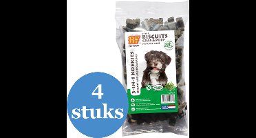 Biofood 3 In 1 Hondenmineralenkoekjes - Hondensnacks - 4 x 200 g
