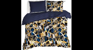 De Witte Lietaer Dekbedovertrek Valdez Outer Space - Hotelmaat - 260 x 240 cm - Katoen Satijn