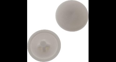 Homefix - Afdekkapjes wit voorKruis-Kop- Hout-Schroeven.  13 mm. 20 stuks Schroef-Dopjes.