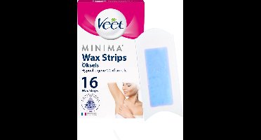 Veet Ontharingsstrips - Oksels - Hypoallergene Minima - 16 stuks