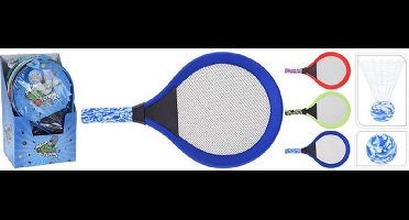 Tennisset mega 4dlg Rood