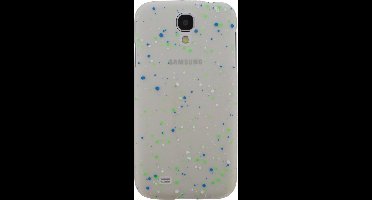 Xccess Cover Spray Paint Glow Samsung Galaxy S4 I9500/9505 Green