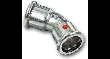 Sanha Persbocht 35 mm – 45° – Gegalvaniseerd Staal