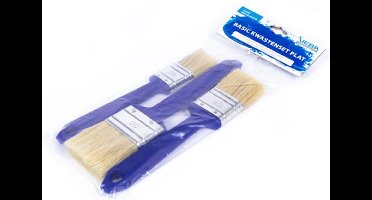 Veba Basic Platte Kwastenset 3-delig